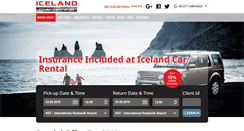 Desktop Screenshot of icelandcarrental.is