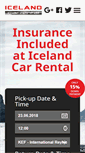Mobile Screenshot of icelandcarrental.is